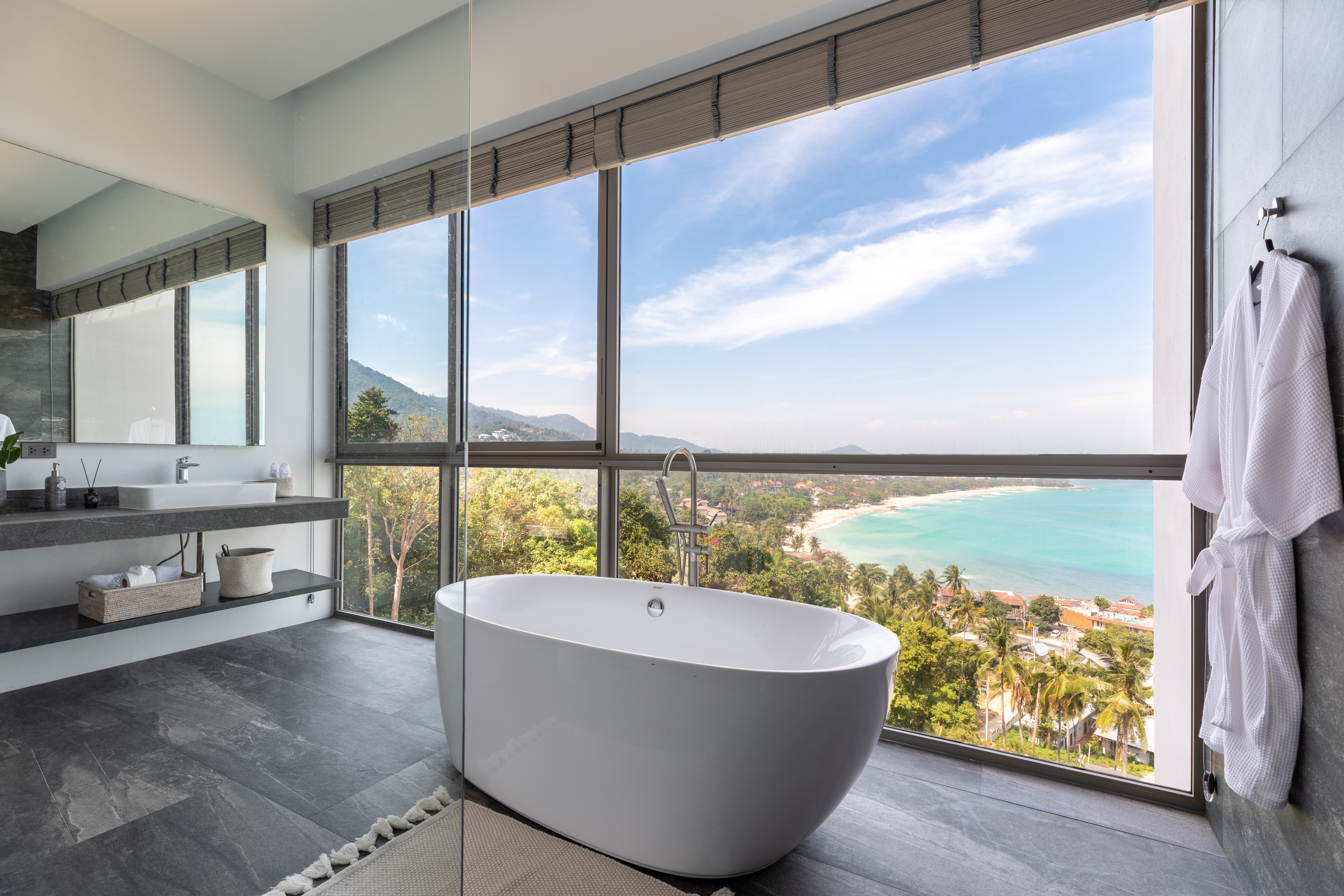 Bathroom at Villa Anushka